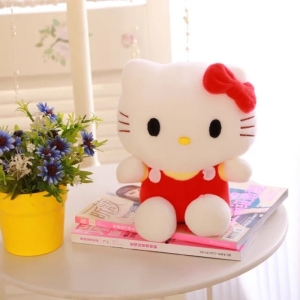 Hello Kitty plysch röd Hello Kitty plysch Manga 87aa0330980ddad2f9e66f: 20cm