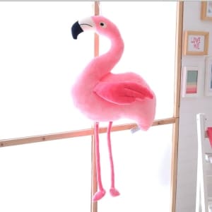 Mjuk rosa flamingo plysch djur plysch 87aa0330980ddad2f9e66f: 100cm|25cm|40cm|75cm