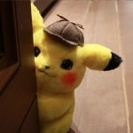 Pikachu Detective Plush Pokemon Plush a7796c561c033735a2eb6c: Gul|Svart