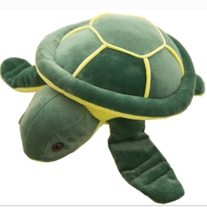 Grön sköldpadda plysch sköldpadda plyschdjur Material: Bomull