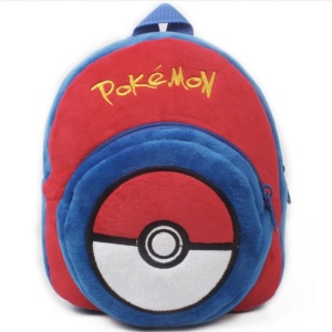Pokéball Plush Backpack Plush Backpack a7796c561c033735a2eb6c: Röd
