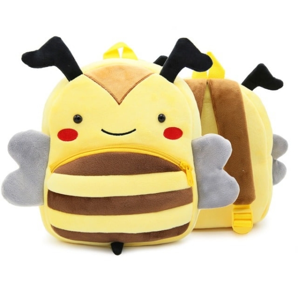 Plush Bee Backpack Plush Backpack a7796c561c033735a2eb6c: Gul|Svart