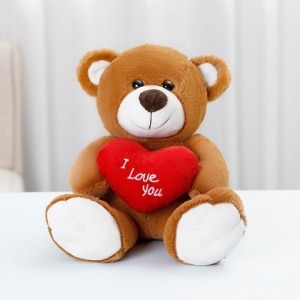 Brun plyschbjörn kärlek Alla hjärtans dag Plysch 87aa0330980ddad2f9e66f: 33cm
