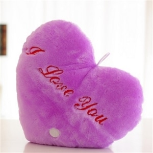 Lila I Love You Pillow Plush Valentine's Day Åldersintervall: > 3 år