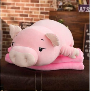 Rosa Piggy Plush Sleeping Piggy Plush Animals 87aa0330980ddad2f9e66f: 40cm|50cm|60cm|75cm