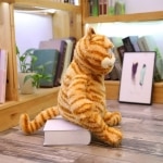 Garfield Cat Plush Animal Plush Cat Material: Bomull