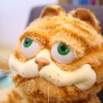 Garfield Cat Plush Animal Pluddjur Pluddkatt Material: Bomull
