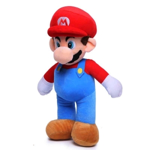 Luigi mjuk plysch för barn Mario plysch Material: Bomull