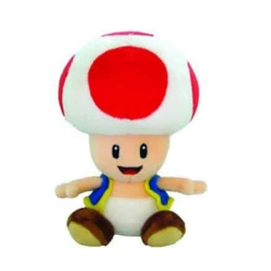 Super Mario Toad Plysch Storlek: 25cmx36m