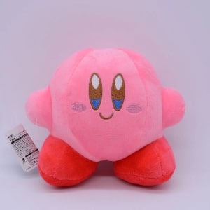 Kirby plysch i grönt löv Videospel plysch Kirby plysch Material: Bomull