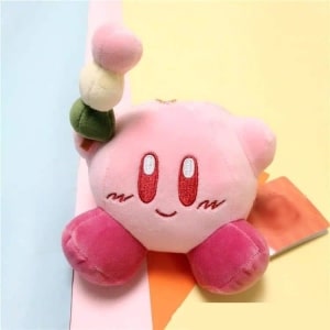 Kirby plysch med skallra Videospel plysch Kirby plysch Material: Bomull