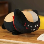 Nyanko Sensei kattplysch svart Kattplysch Djurplysch Material: Bomull