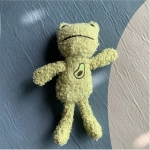 Nyckelring plysch groda leksak avokado, 1 stycke, hängande looped groda docka kläder DIY tillbehör byxor gåva för flickor 17Cm Okategoriserad a7796c5c033735a2eb6c: som bild