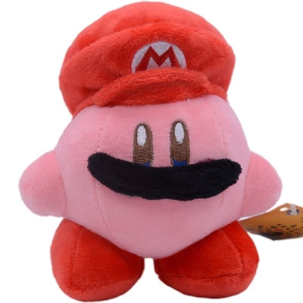 Kawaii Kirby Plush klädd som Mario Kawaii Plush Kirby Videospel Plush Mario a7796c561c033735a2eb6c: Röd