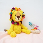 Lion Plush Knitwear Plush 87aa0330980ddad2f9e66f: 21cm