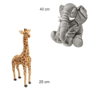 Savannedjur pack elefant och giraff Uncategorized 87aa0330980ddad2f9e66f: 25cm|40cm