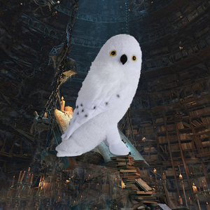 Harry Potter Hedwig plysch vit